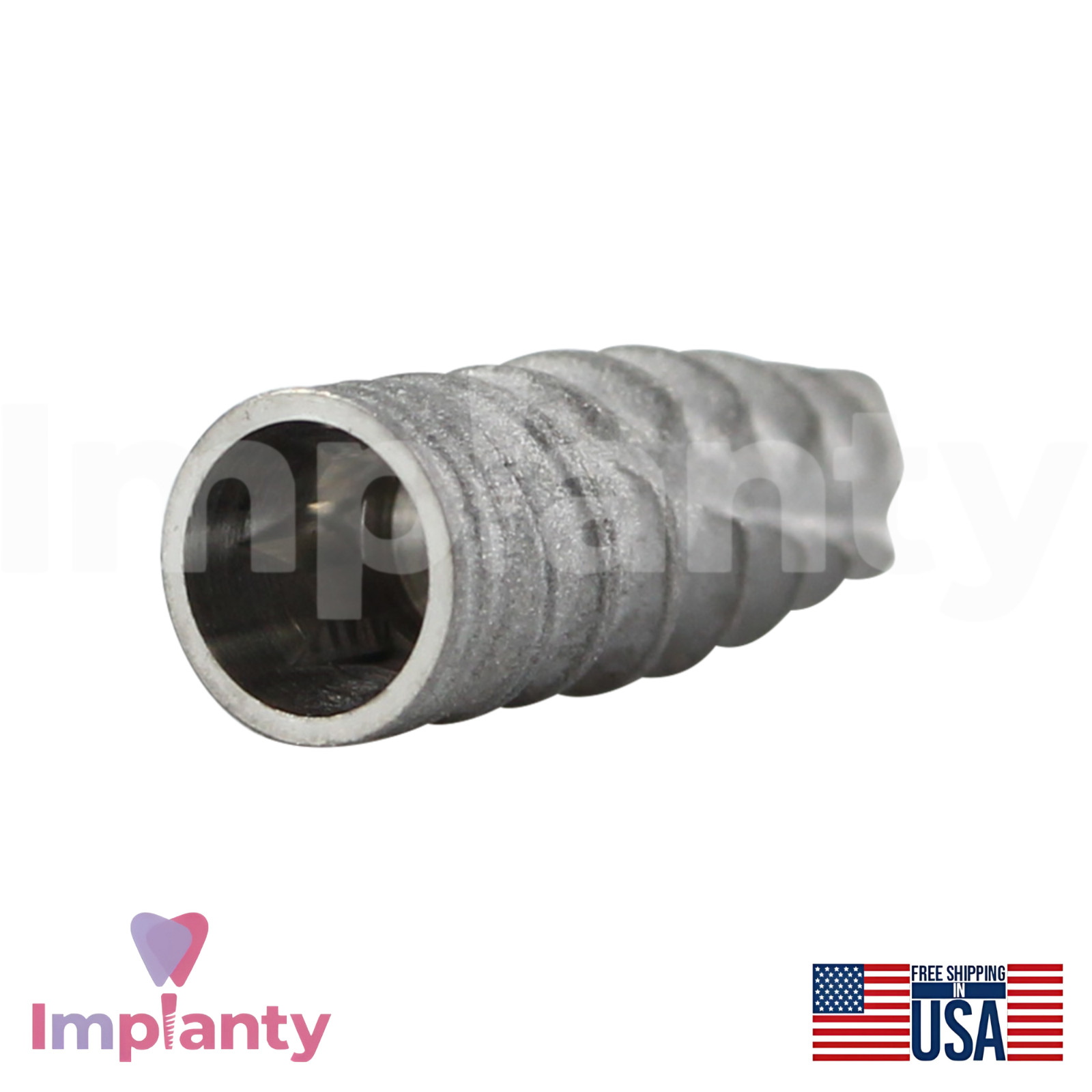 10x GDT Conical Hex 2.25mm Connection Titanium Dental Fixture Set NP Ø3.5mm