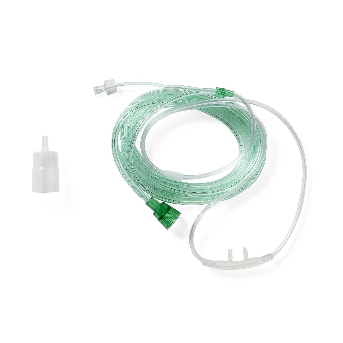 *25-Pieces* Medline SuperSoft Adult CO2 Cannula Green HCS4561S