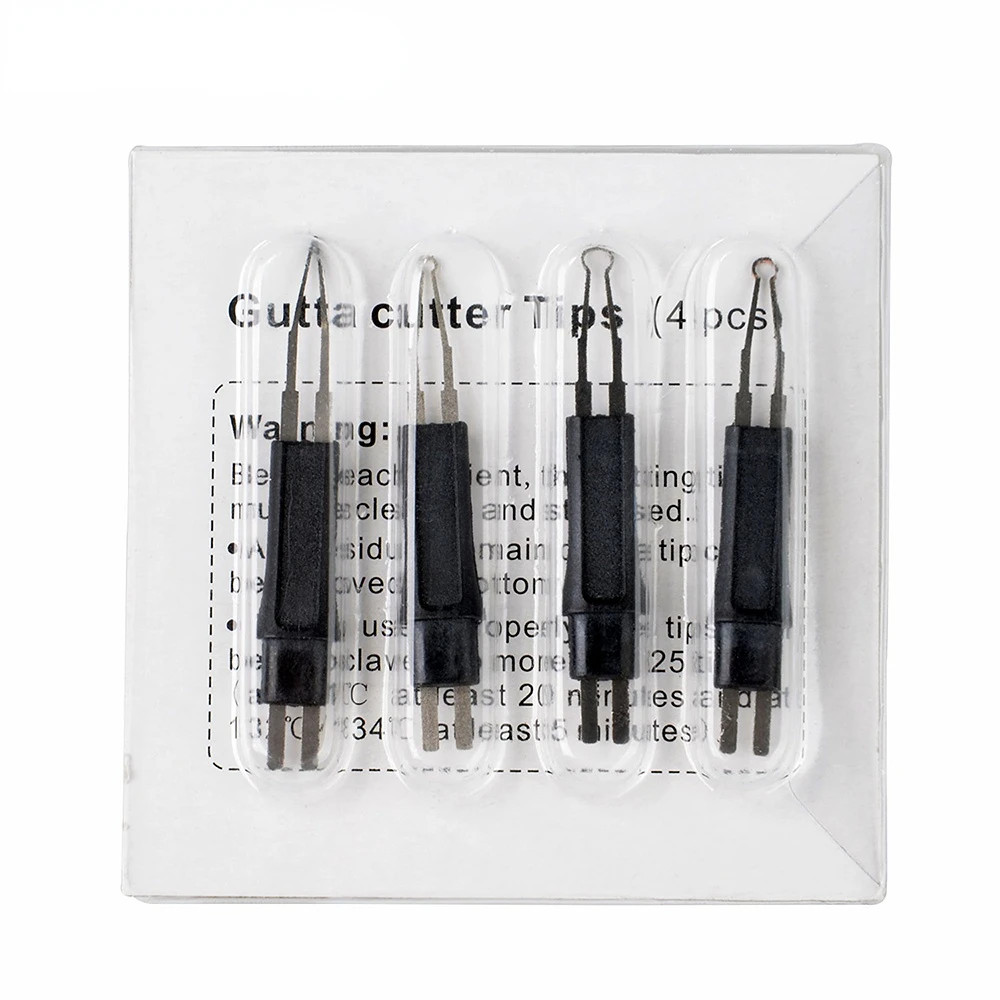 2 Packs Dental Heated Gutta Cutter Tips for Gutta Percha Point Heating Cutter US