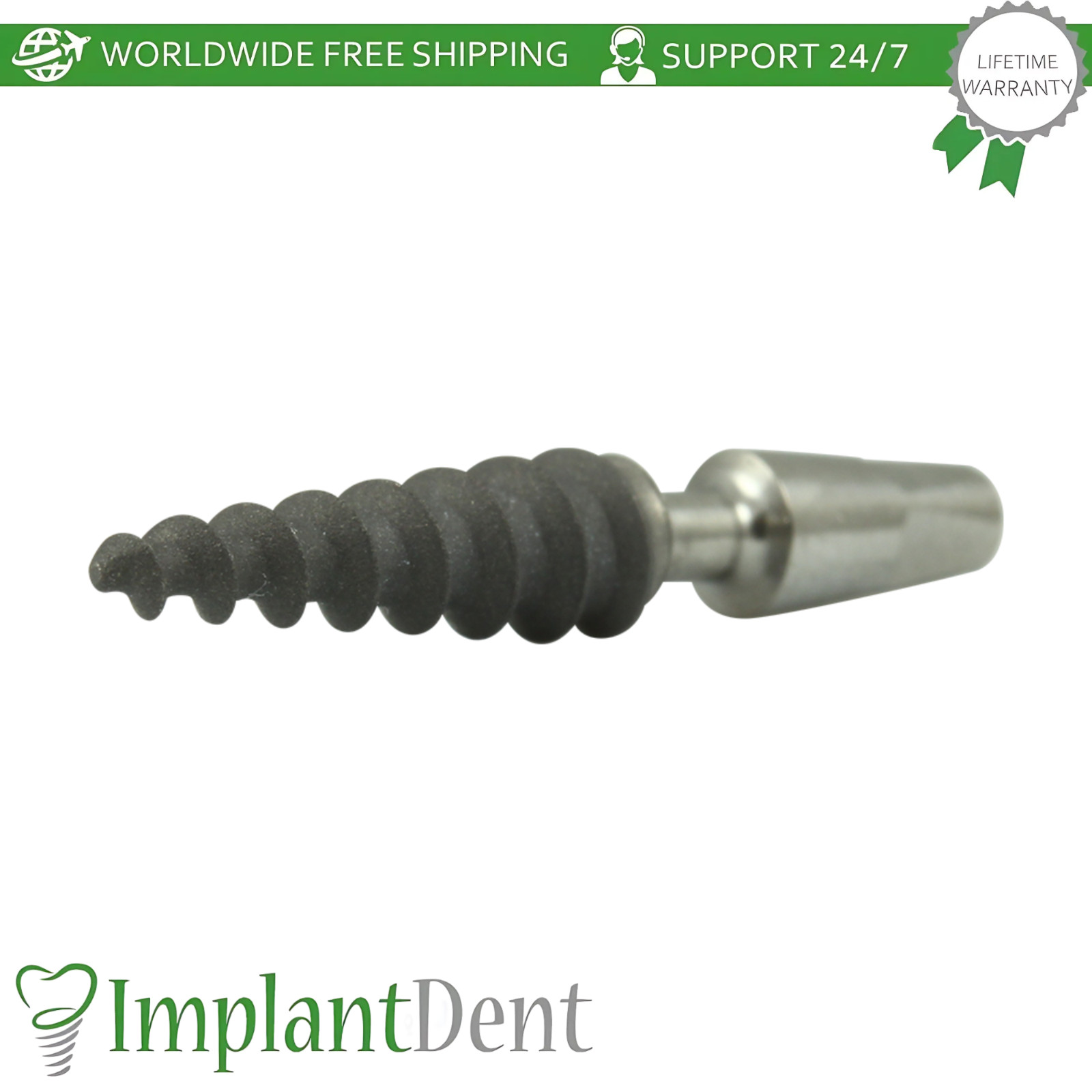 Dental OPIB Flexible Neck One Piece Fixture System RBM Immediate Loading