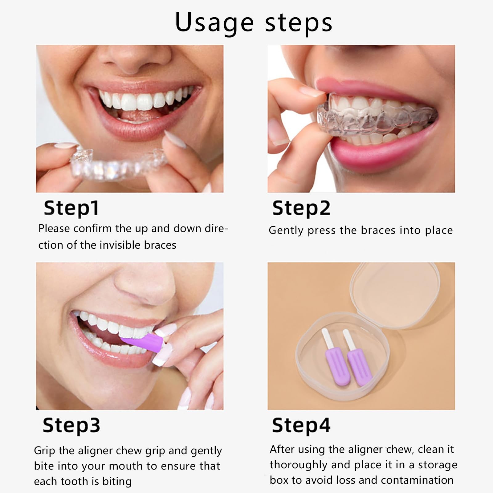 Aligner Chewies for Invisable Aligners, 8pcs Popsicle Chewies-2