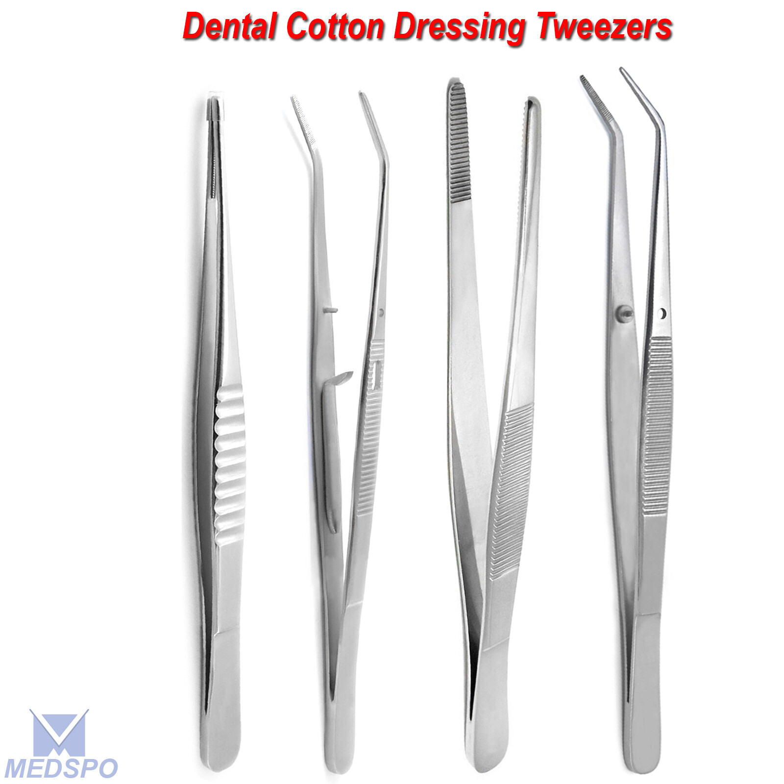 Dental Dressing Tweezers Cotton Dressing Tissue Forceps Orthodontic Instruments