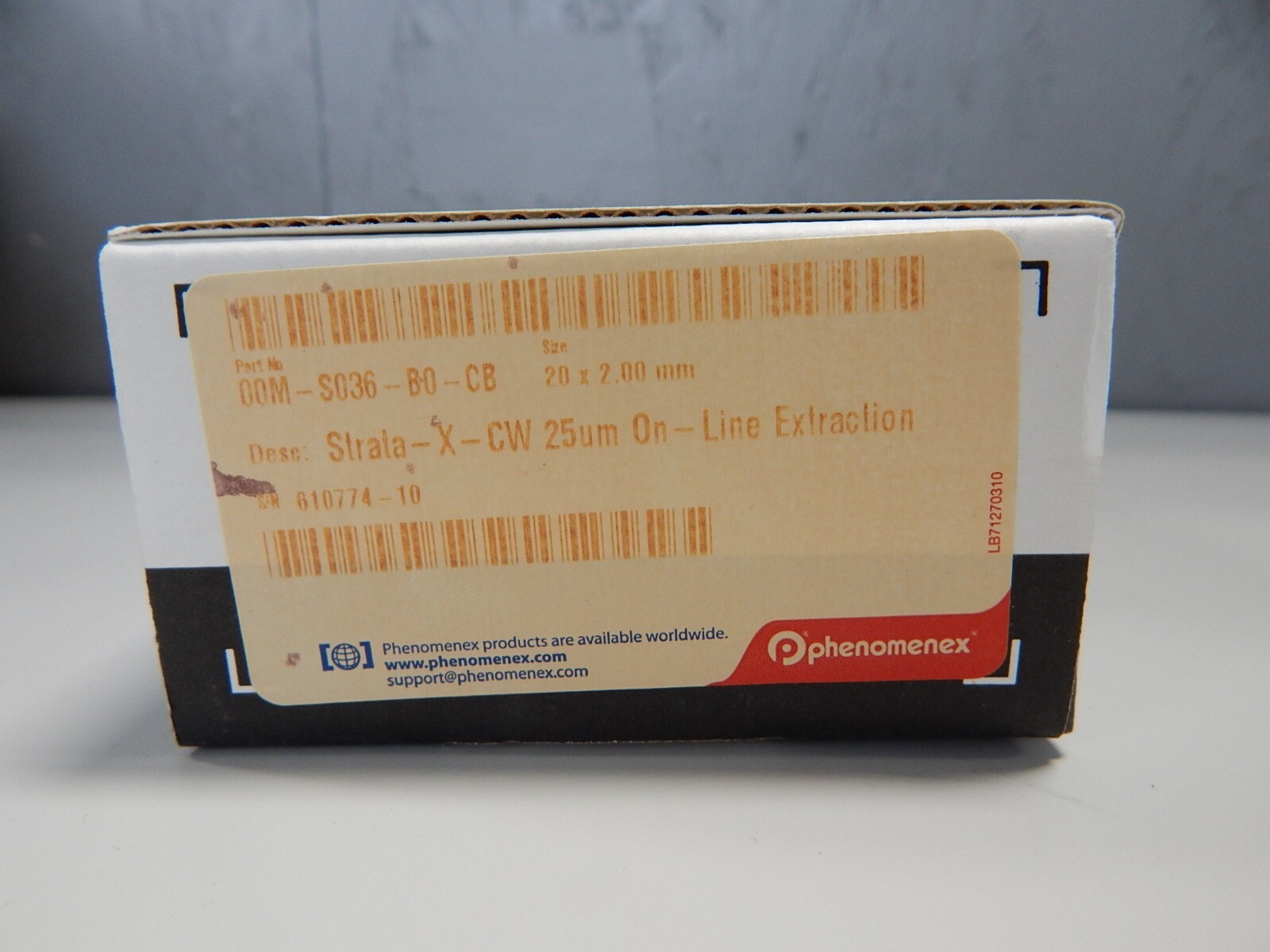Phenomenex Strata-X-CW 25 µm On-Line Extraction, Cartridge (PN:00M-S036-B0-CB)