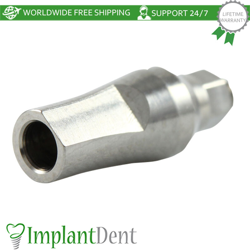 5x Dental Straight Prosthetic 4.0mm Regular Platform (RP) Conical Hex 2.65mm