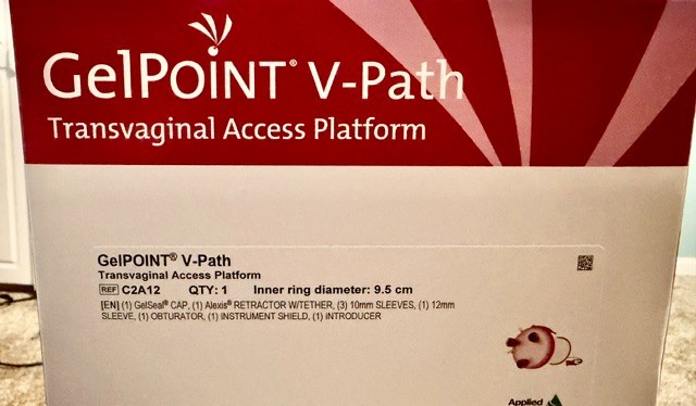 GELPOINT V-PATH C2A12 TRANSVAGINAL ACCESS PLATFORM APPLIED MEDICAL 1/9/2027