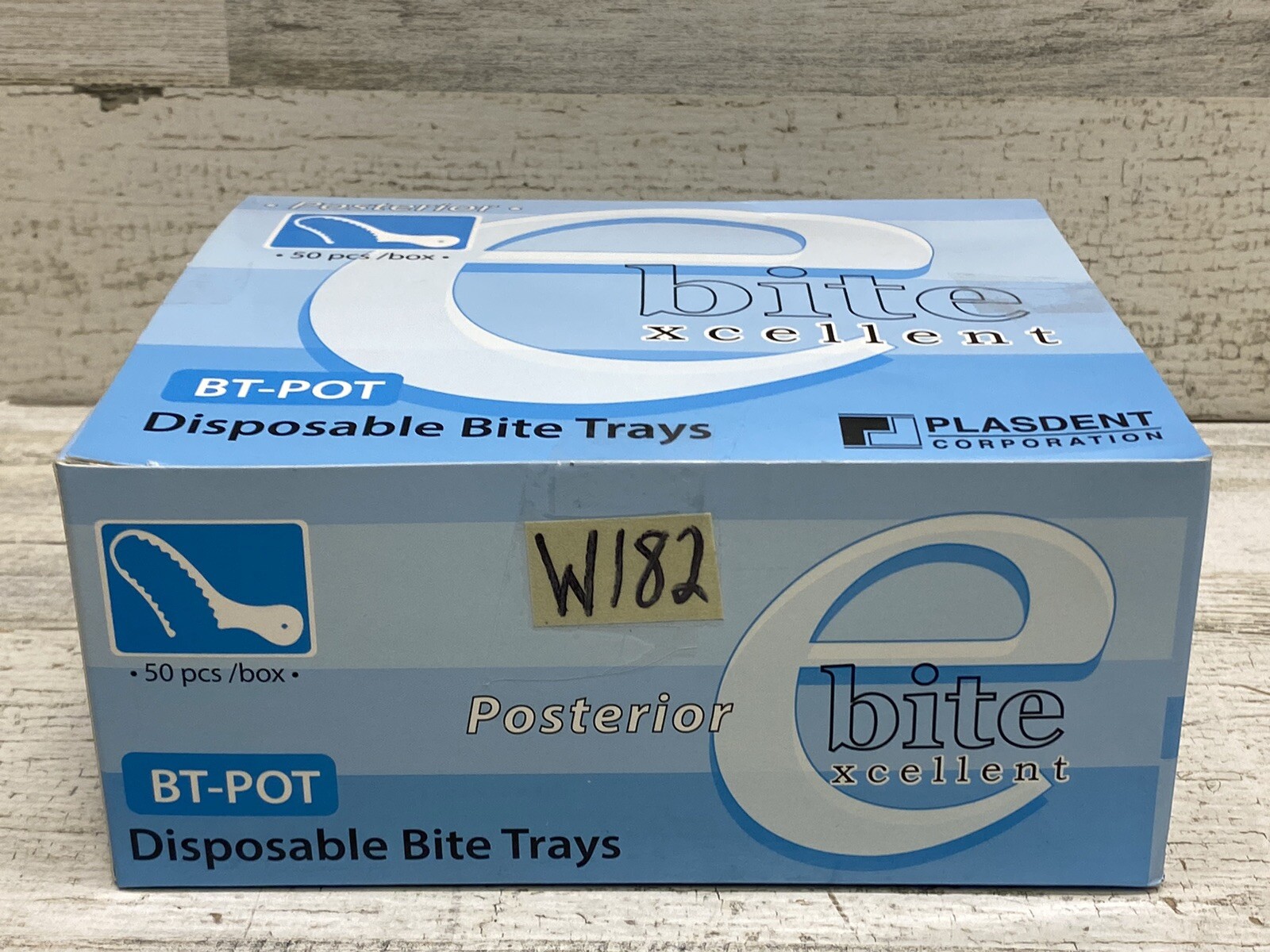 Posterior Bite Registration Trays Dental Impression Disposable 50 PC New