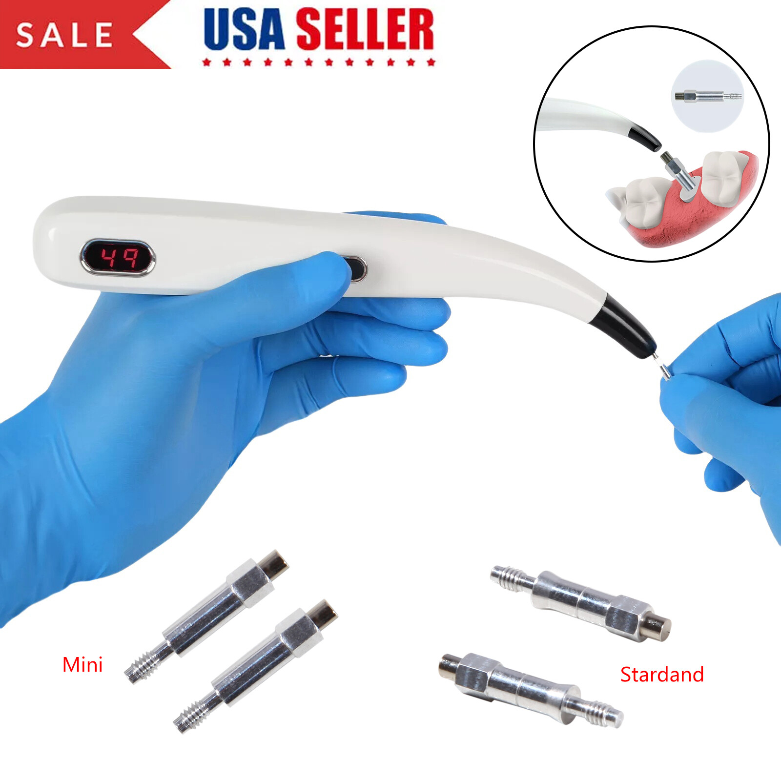 Dental Implant Osseointegration Monitor Stability Measurement Tester Device RFA
