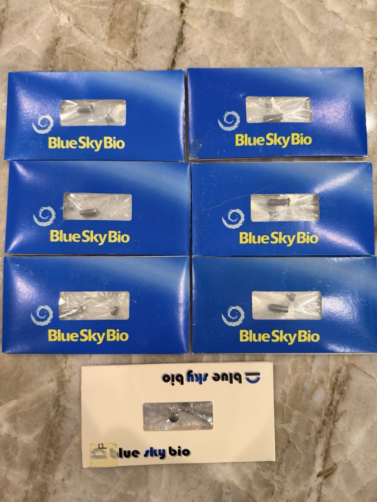 BlueSkyBio Dental Imp, For Lab Learning Teaching EXPIRED Lot Of 7