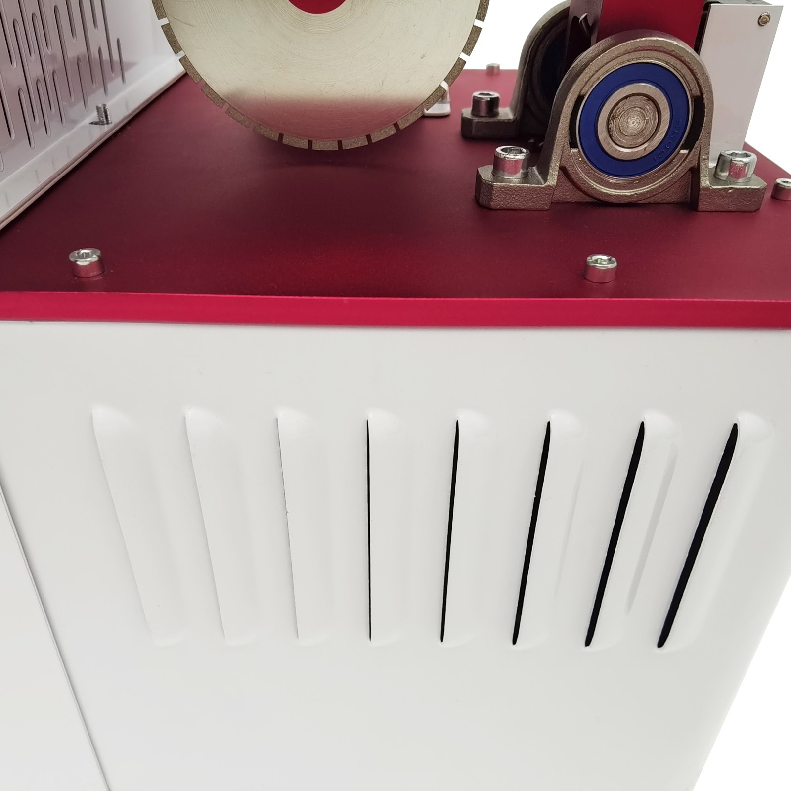 Lab Electric Gypsum Saw Gypsum Cutting Machine with Dust Removal 110V 550W