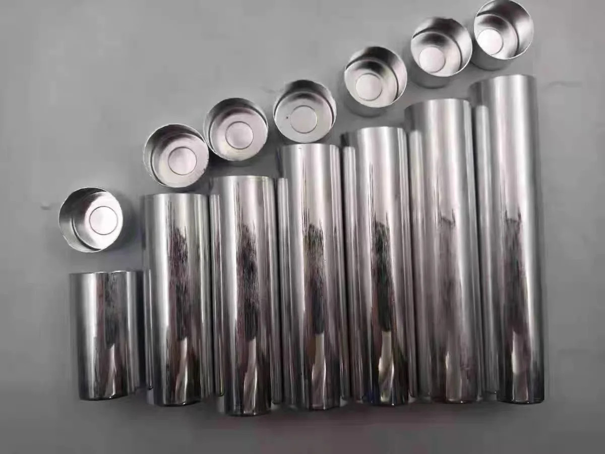 50Pcs Dental Lab Material Aluminum Empty Cartridges Flexible denture material