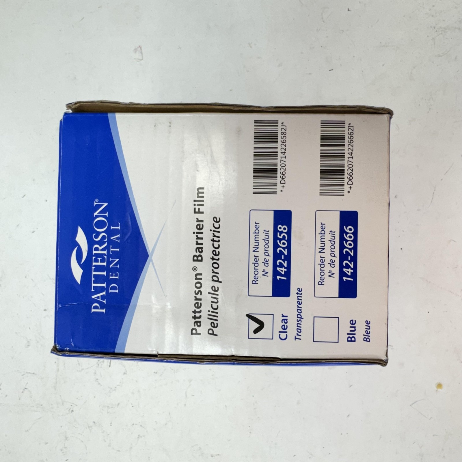 Patterson Dental Barrier Film 1200 Sheets 4″x6″ Self-Adhesive Protective Roll