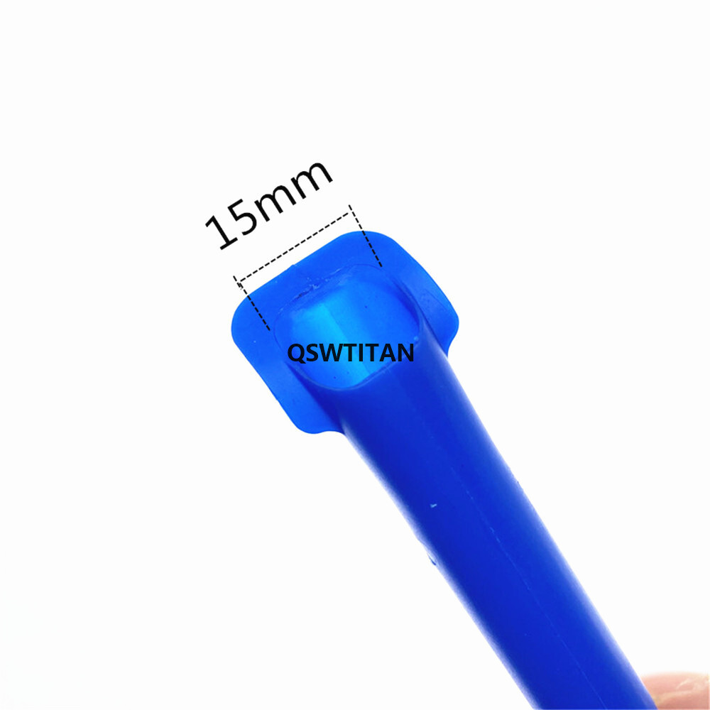 New Dental High Volume Suction Tips Duckbill Evacuation Tips 15mm