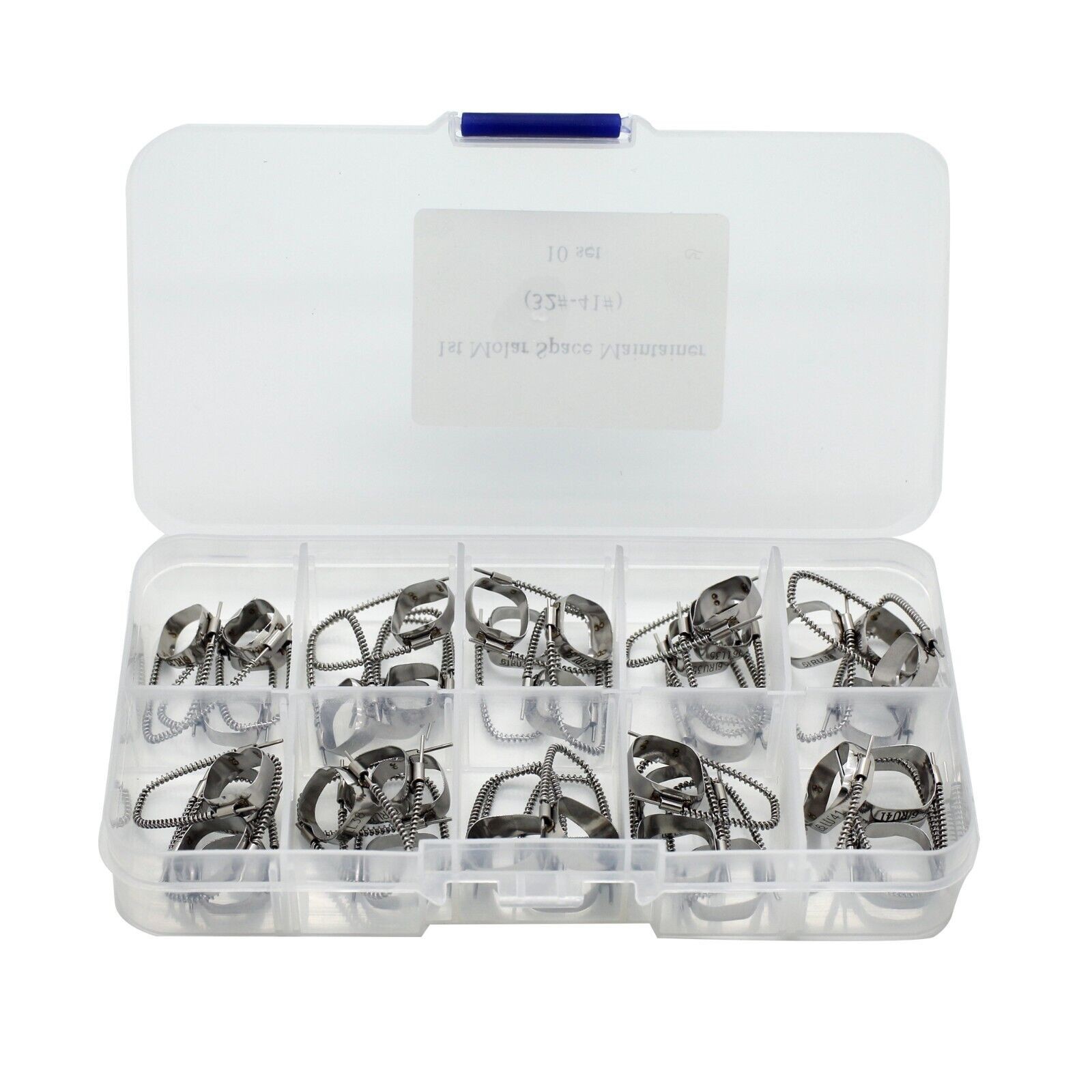 40 Pcs Dental Orthodontic 1st 2nd Molar Space Maintainers Retainer 32#-41# Brace