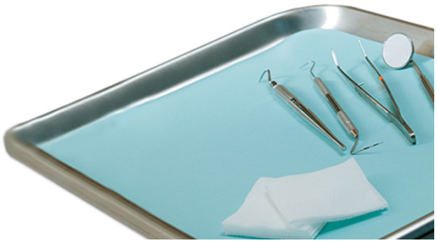 Tidi 917573 Dental Paper Tray Covers 5″ X 8″ Mini-F Blue 1000/Pk
