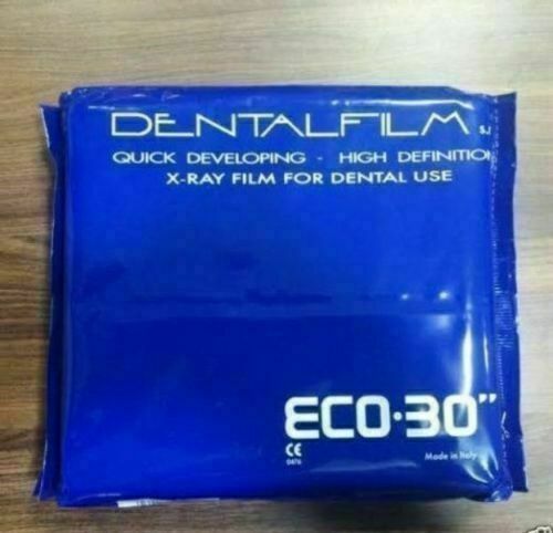 Dental Film Eco-30 Self Developing X-ray Film with a Monobath Solution 50pcs