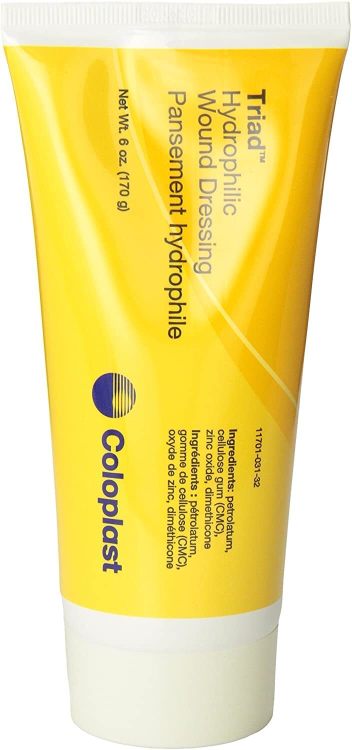 Coloplast Triad Hydrophilic Paste Wound Dressing 6 Fluid Ounce – Model 1967