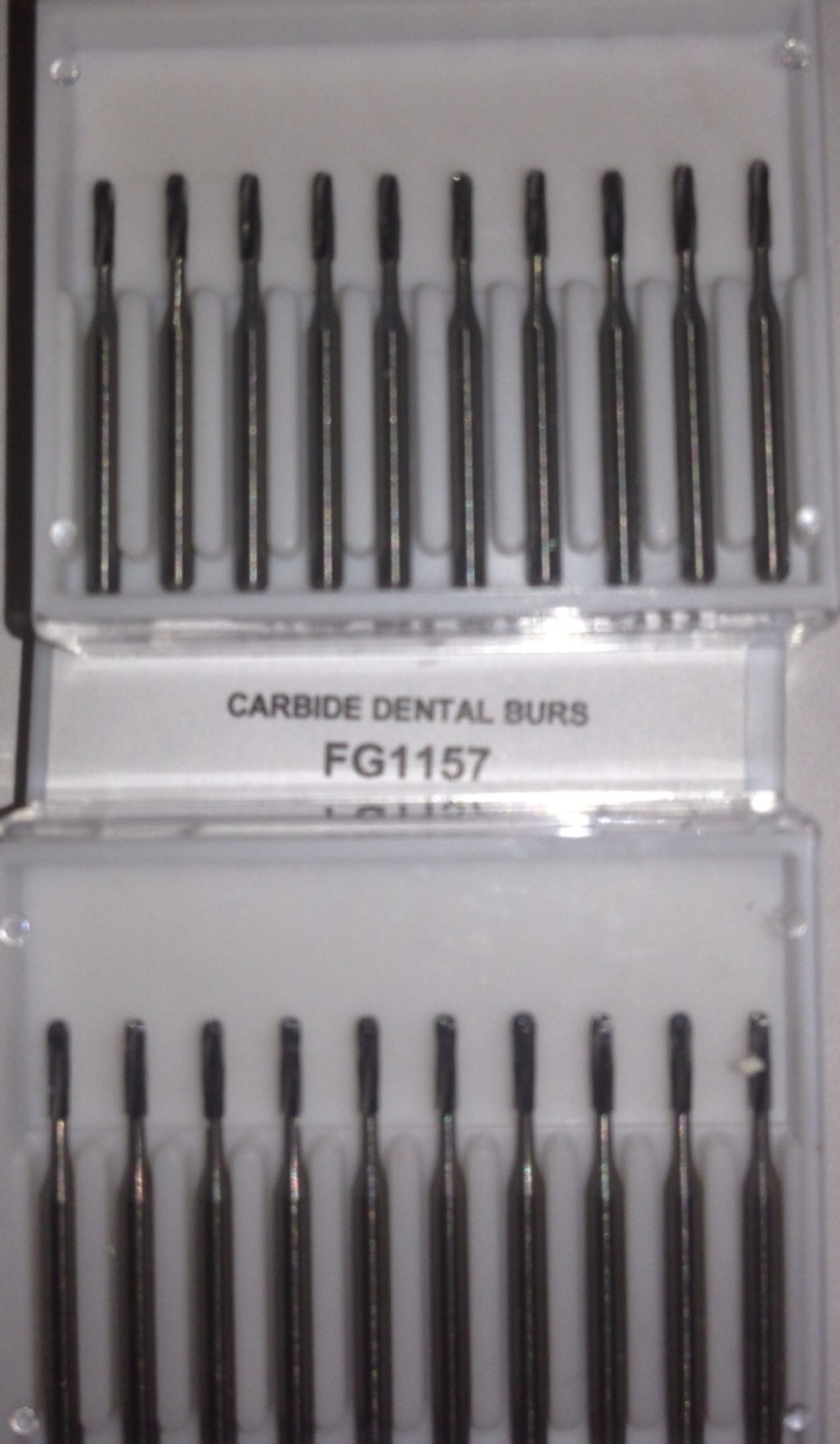 Fg 1157. 30 Burs. High Quality SOLID SHANK Carbide Burs Made In USA