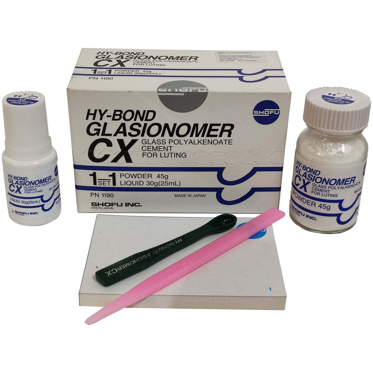 SHOFU HY- BOND GLASSIONOMER CX LUTING GLASS IONOMER LUTING CEMENT (Free Ship)