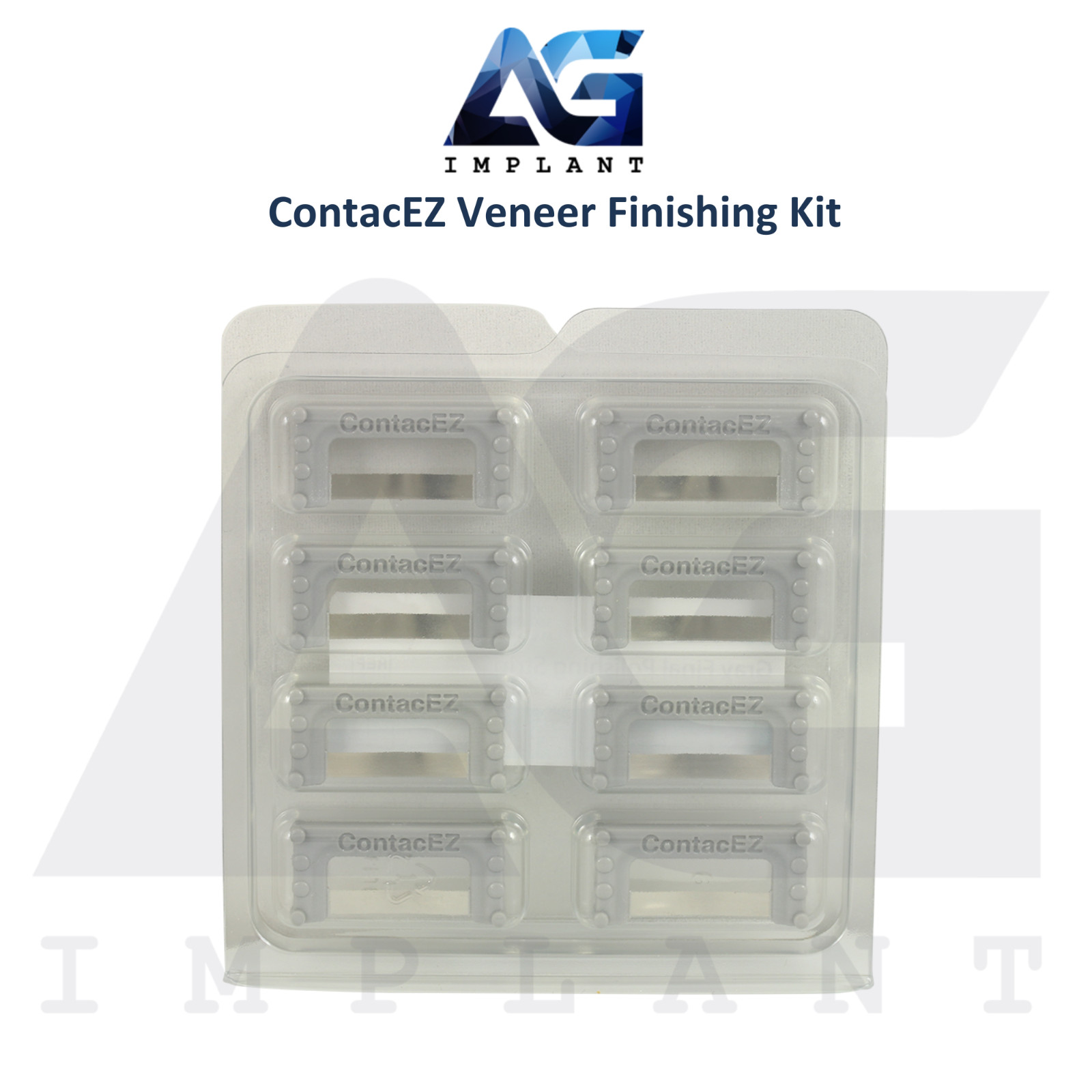 ContacEZ Veneer Finishing Kit 32pcs Diamond Coating Dental Orthodontic Strips