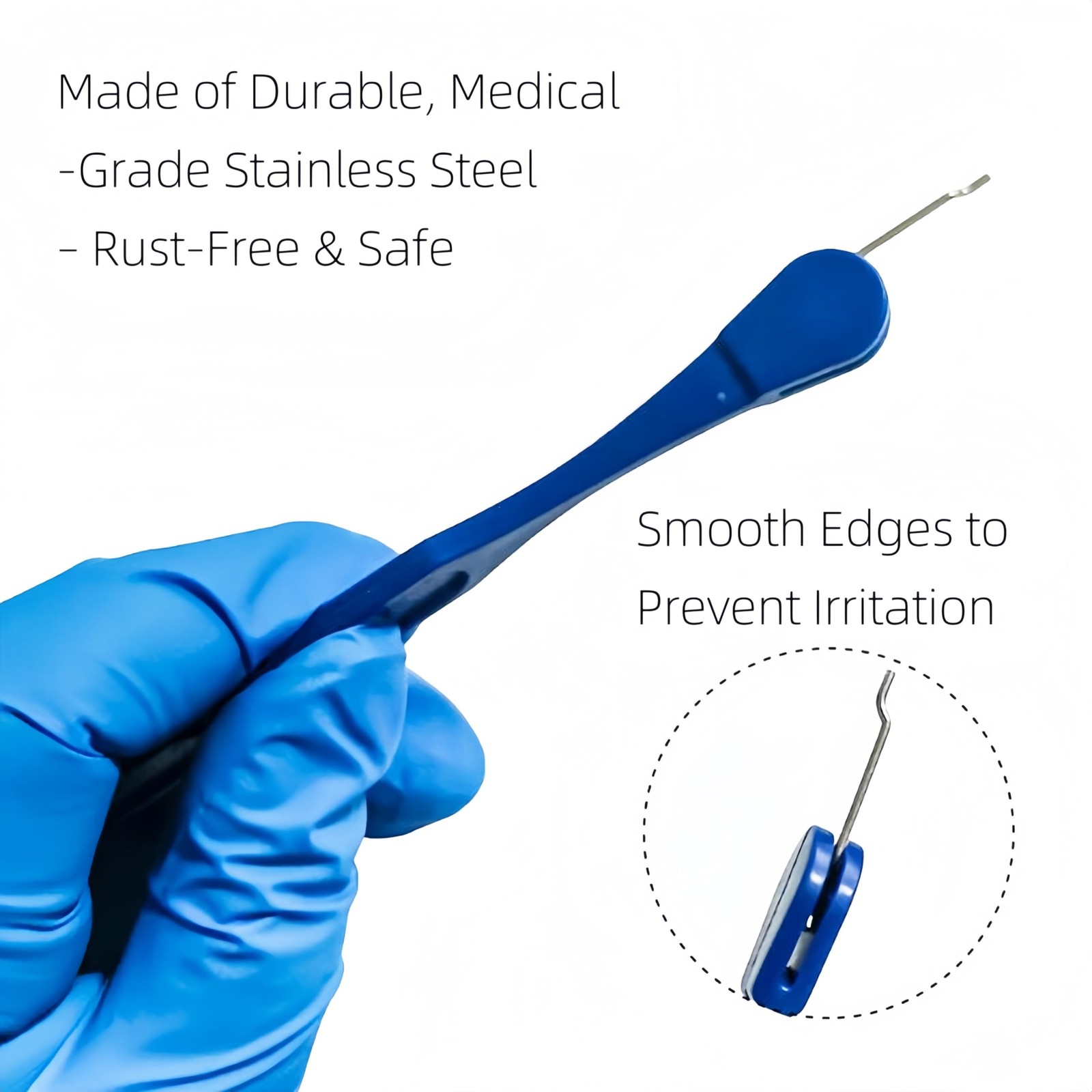 expander Key-Dental Orthodontic Expansion Swivel Key Tool for Palatal Blue