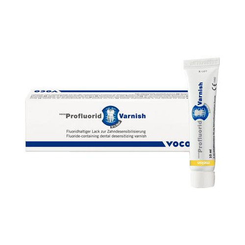 Voco 1267 Profluorid Varnish Soidum Flouride Tube 10 mL Melon White Transparent