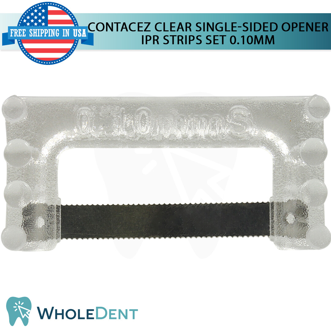 ContacEZ Clear Opener IPR Plus 8 Strips Orthodontic Interproximal Reduction