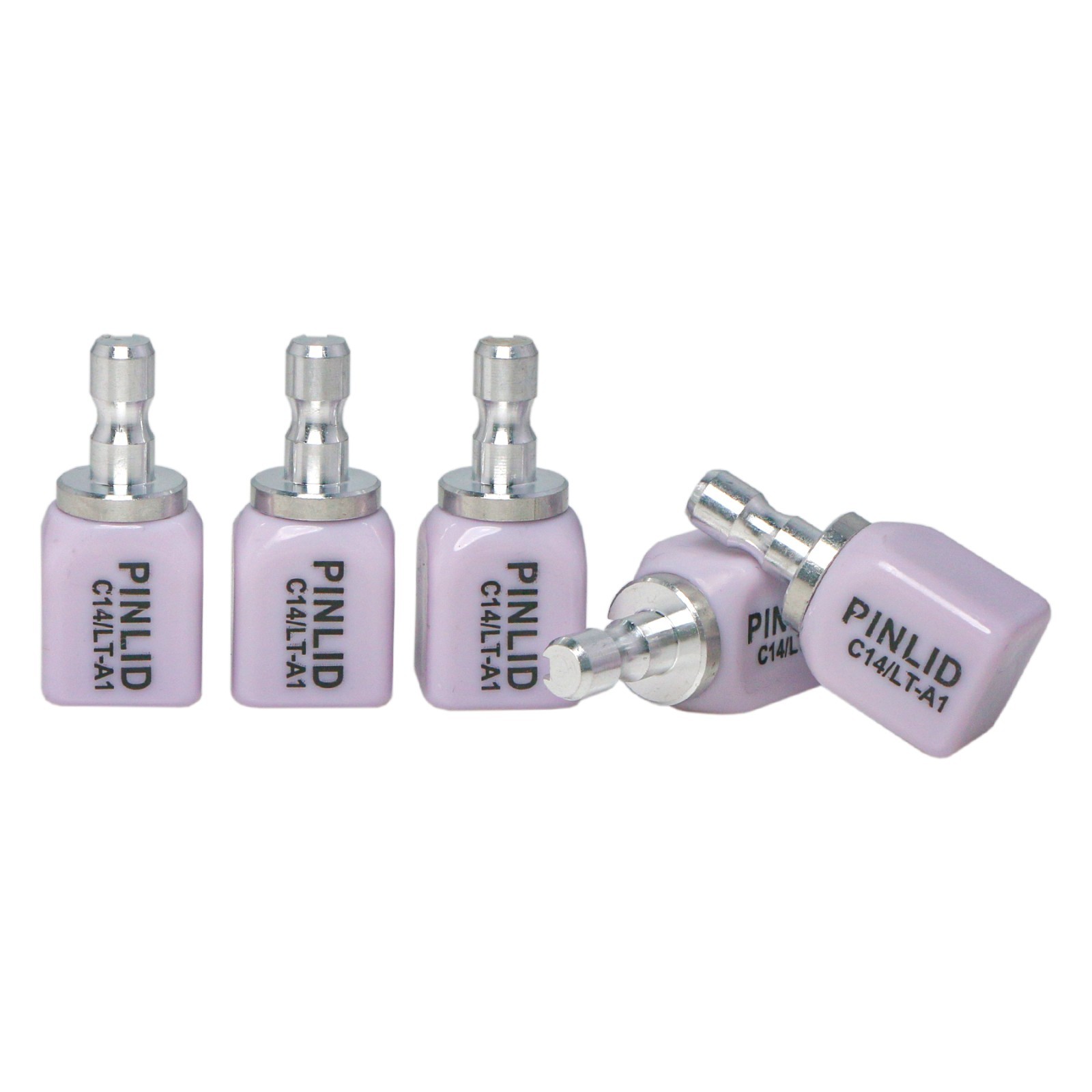 US Emax CAD C14 Dental Lithium Disilicate Block CEREC LT-A1 CAD/CAM Milling 5Pcs
