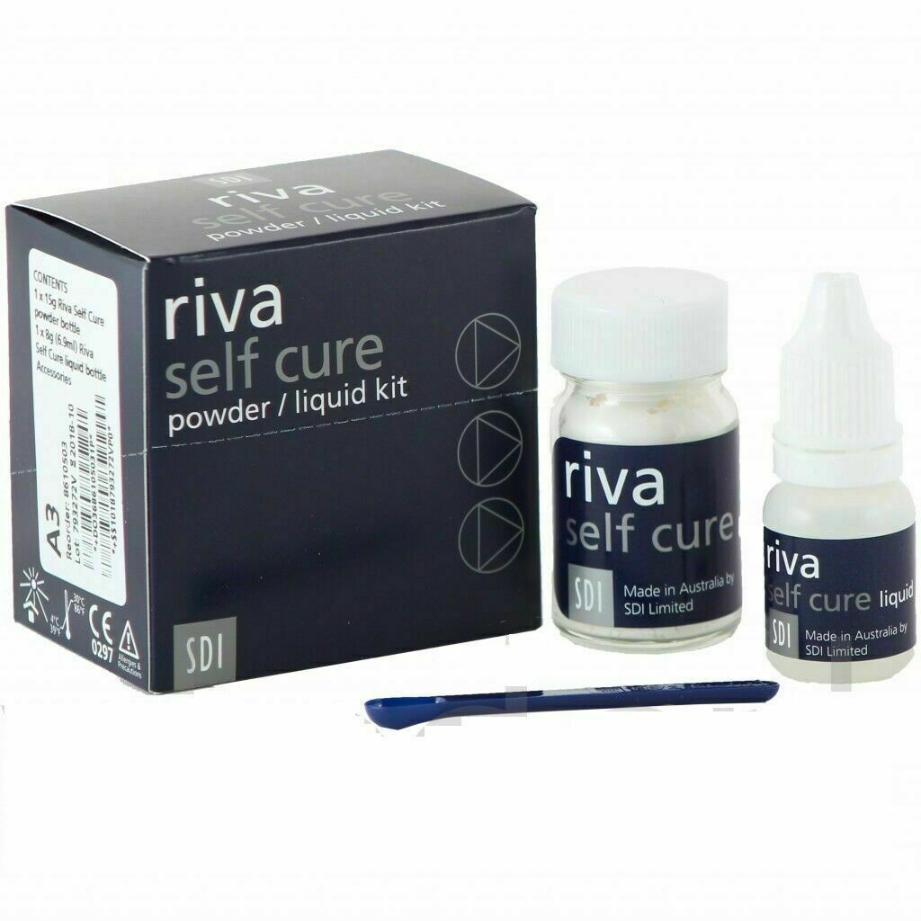 SDI Riva Self Cure Fluoride Release Glass Ionomer Restorative Material 15gm
