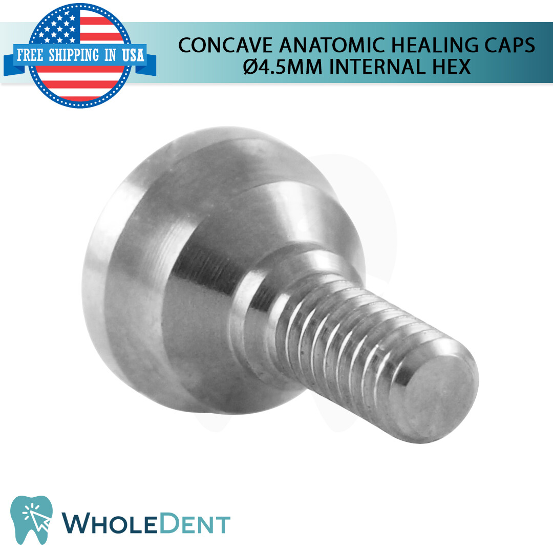 X1 Concave Anatomic Healing Caps Emergence Profile Abutment Dental