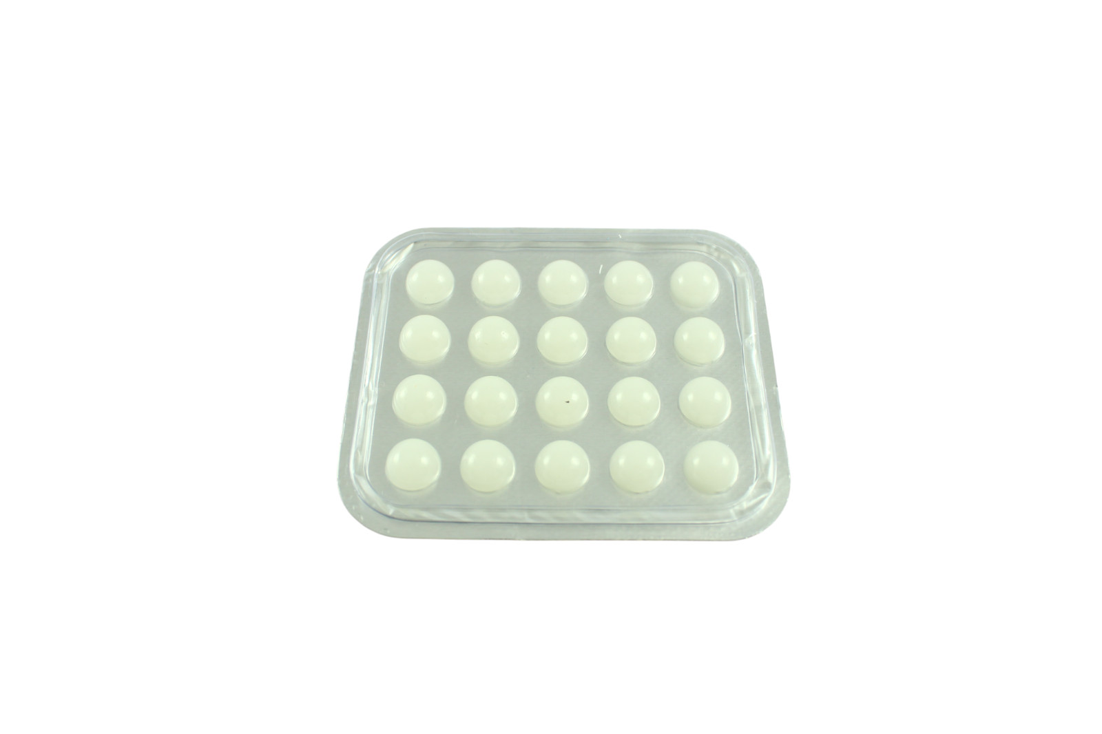 x1 Morelli Clear Protective Wax Tabs Mint Flavor Pocket Card (20 or 200 pcs)
