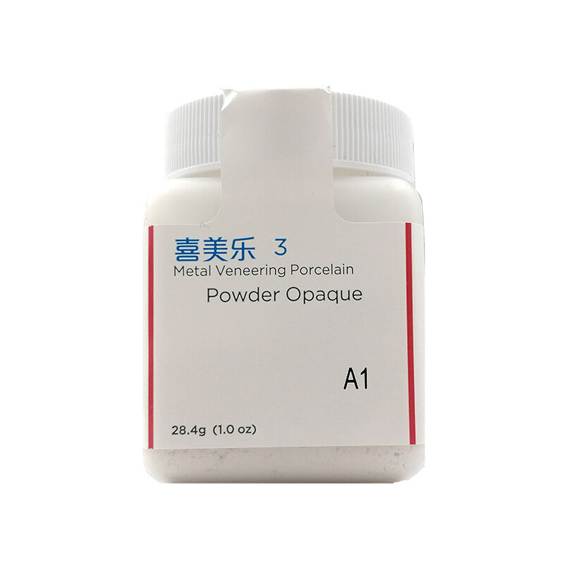 Ceramco 3 Dental Powder Opaque Metal Veneering Ceramic Porcelain Powder 28.4g