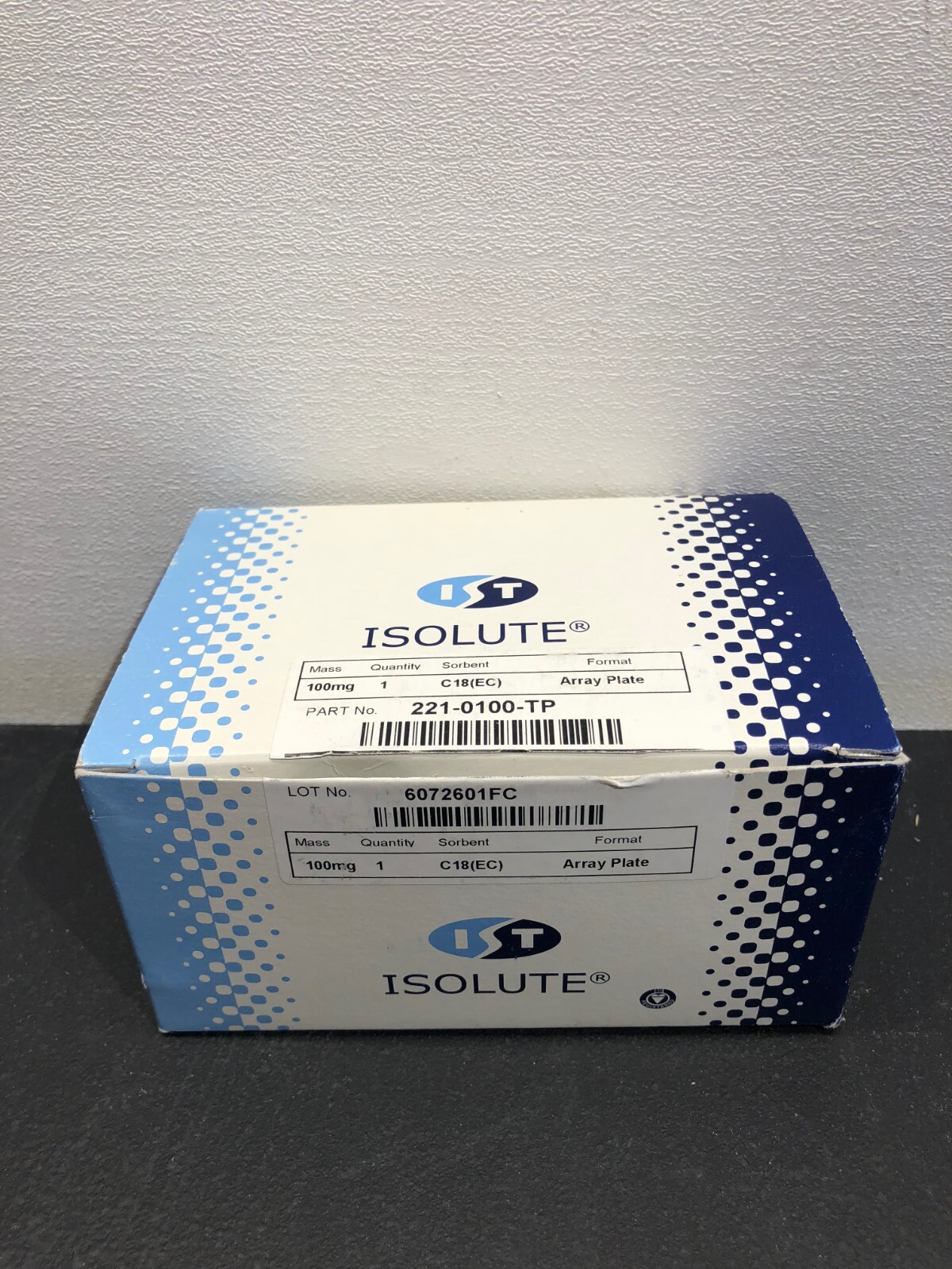 Biotage Isolute 221-0100-TP SPE Columns 100mg C18 2ml Array