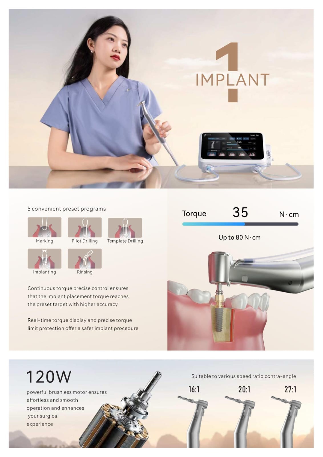 Dental Dentsply NEW X SMART Plus Endodontic Endo Motor Free II Ship