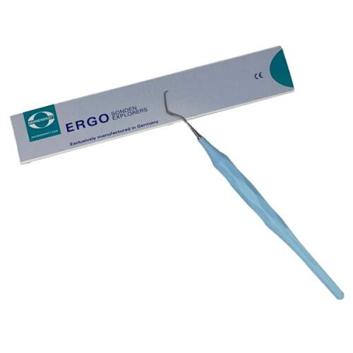 Ergoform Single Ended Explorer Form G, 1/Pk. Pastel Blue Handle