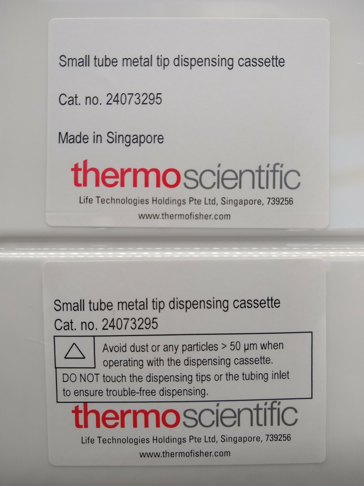 Thermo Scientific 24073295 Small Tube Metal Tip Dispensing Cassette Multidrop