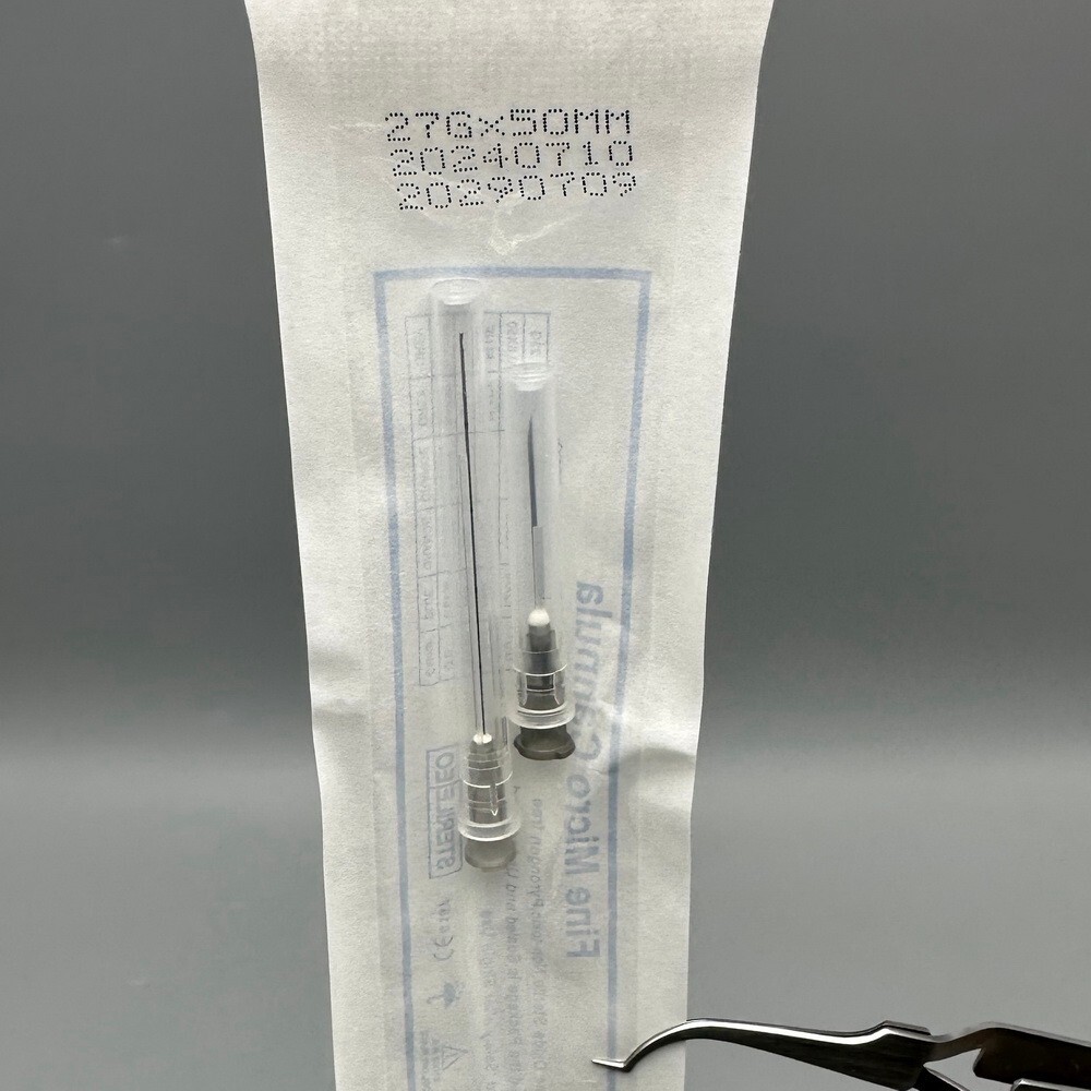 Micro Cannula with Puncture,Blunt Tip for Filler 14-27G–25/50/70/100mm