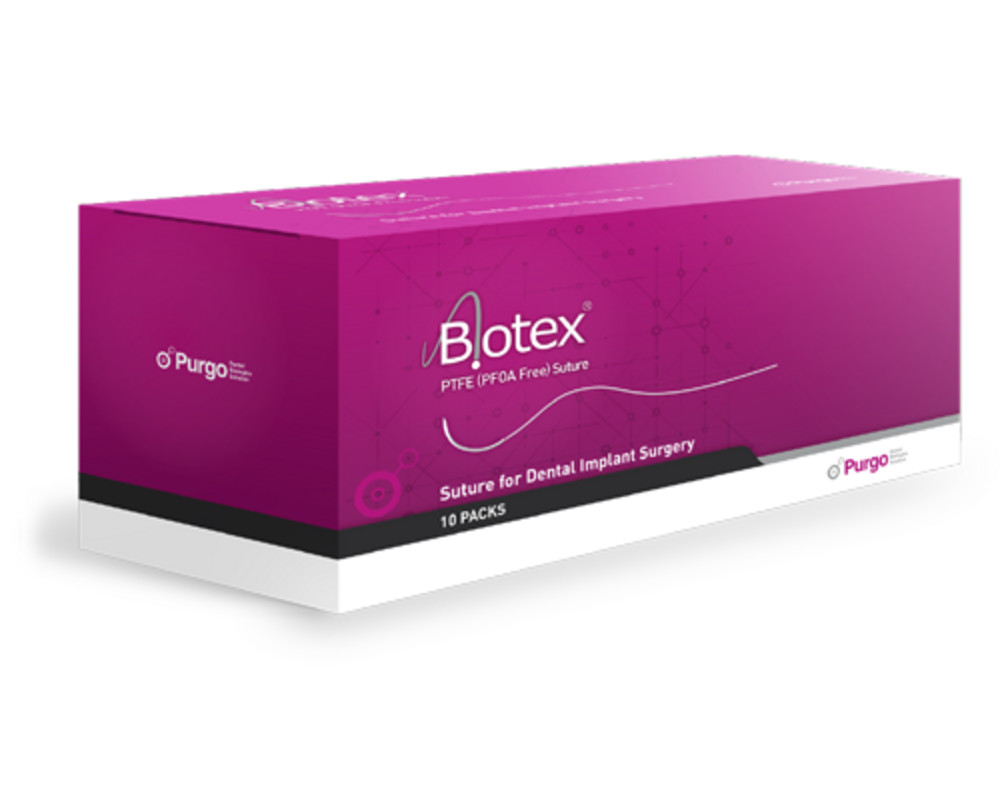 Citagenix BT301655 Biotex Sutures USP 3-0 16mm 3/8″ Reverse Needle 55cm 10/Bx