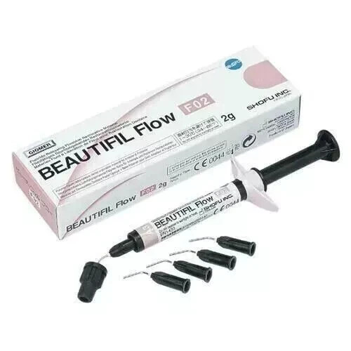 Shofu Beautifil Flow FO2 Dental Fluoride Flowable Composite 2gm All Shades