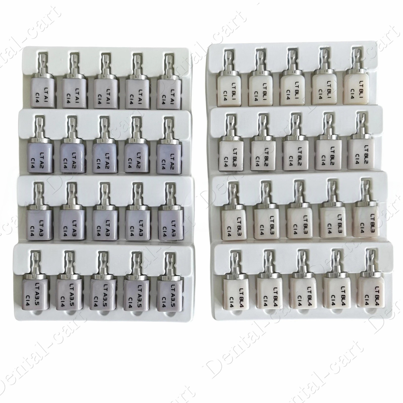 C14 Dental Emax Ceramic Blocks Lithium Disilicate CAD/CAM CEREC Block – 5pcs