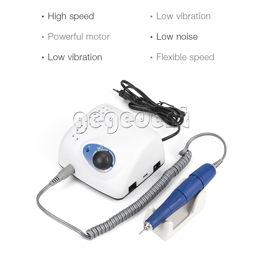Dental Lab Micromotor Strong 210/105L 35K RPM Nail Art Manicure Pedicure Machine