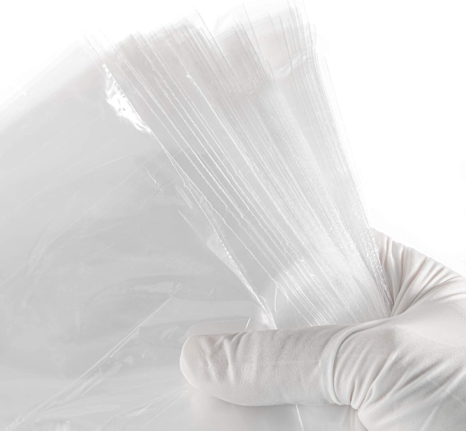 200Pcs Dental Half Chair Cover, 32″ x 32″ Disposable Clear Plastic Sleeve