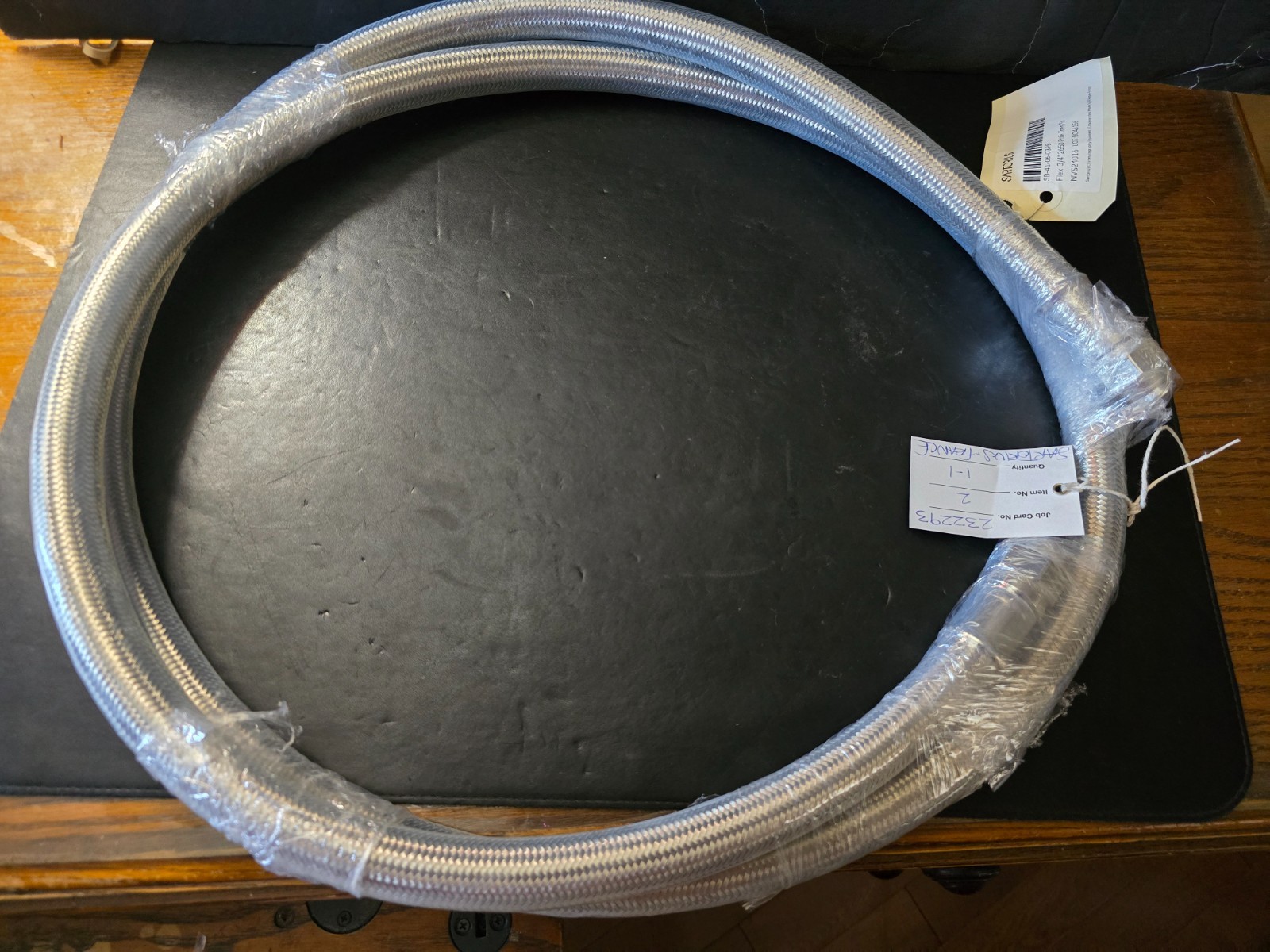 SARTORIUS SB-41-06-0395 FLEX 3/4 2650 PTFE TRESS SS, 9 FT. – NEW