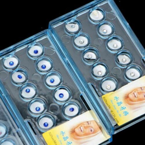 50Pcs Dental Oral Teeth Diamond Tooth Gems Crystal Ornaments Jewelry 2.0mm