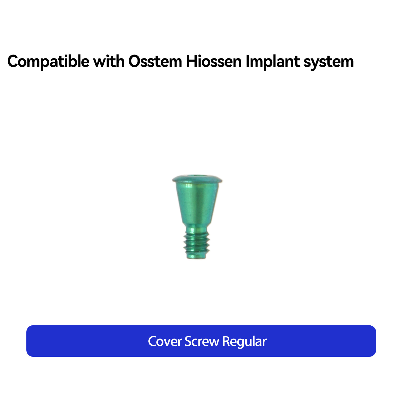Dental Healing Abutments Regular Platform Fit Osstem Hiossen Ø4.0 Ø4.5 3.0-9.0mm