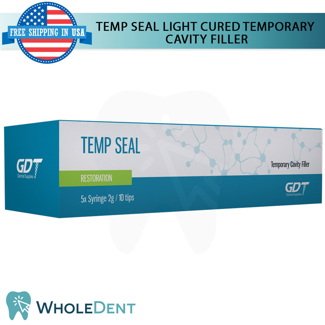 Temp Seal Light Cured Temporary Cavity Filler Flow Cavity Dental Syringes