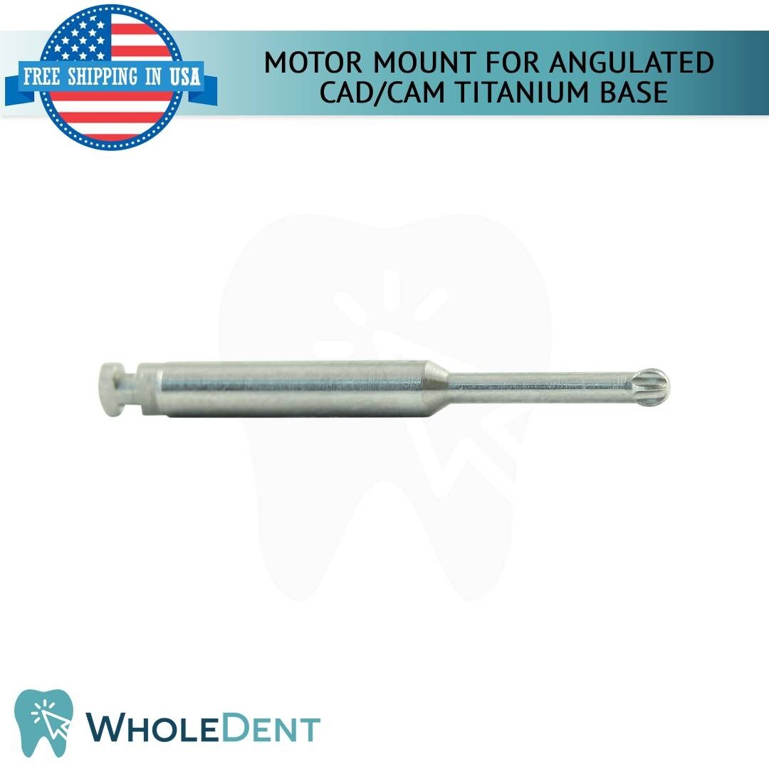 10X Motor Mount For Angulated Ti-Base Abutment Cad/Cam Hexagonal/Non-Hexagonal