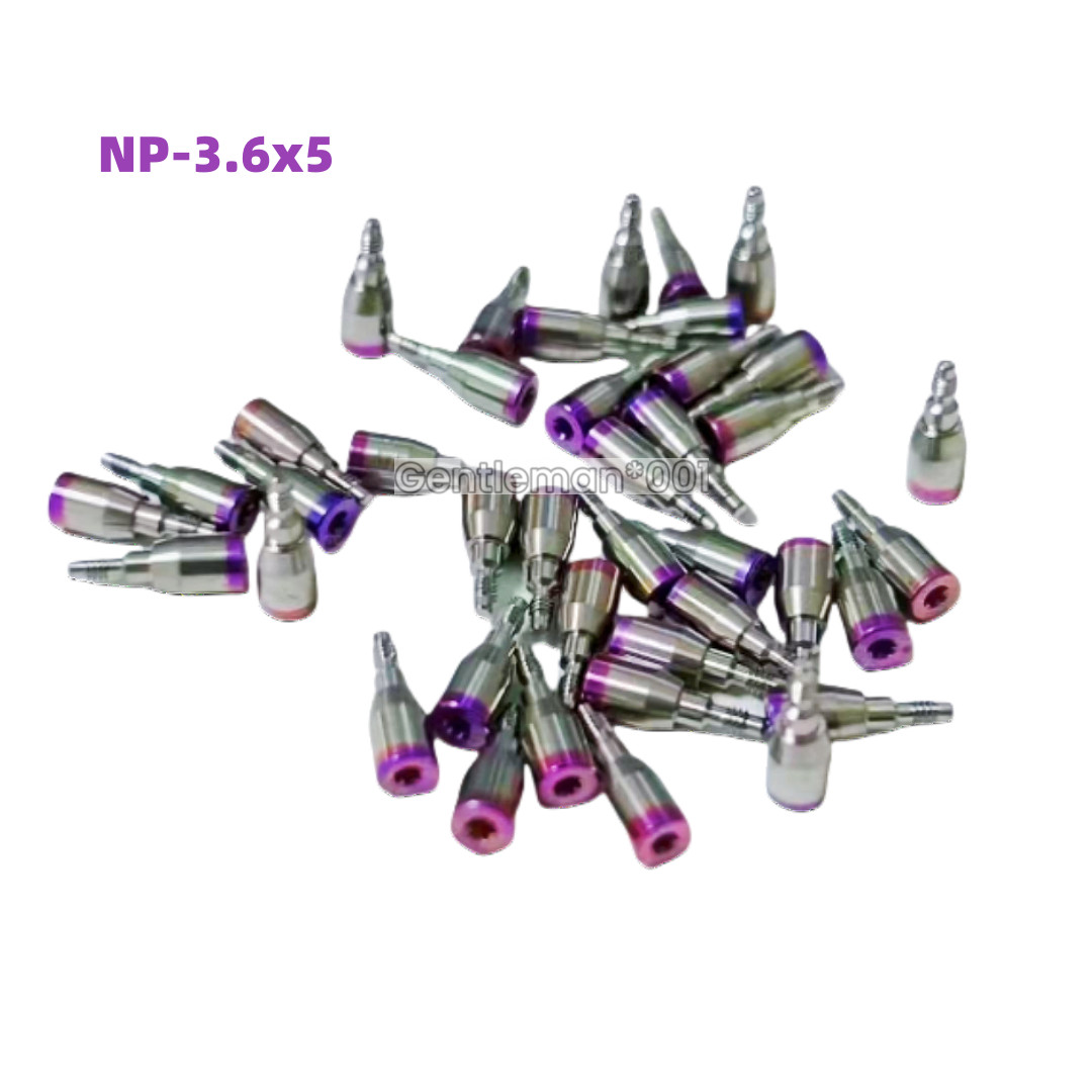 Dental Nobel Healing Abutment Caps RP NP Fit NOB Active ∅3.6/5.0/6.0 H3/5/7mm