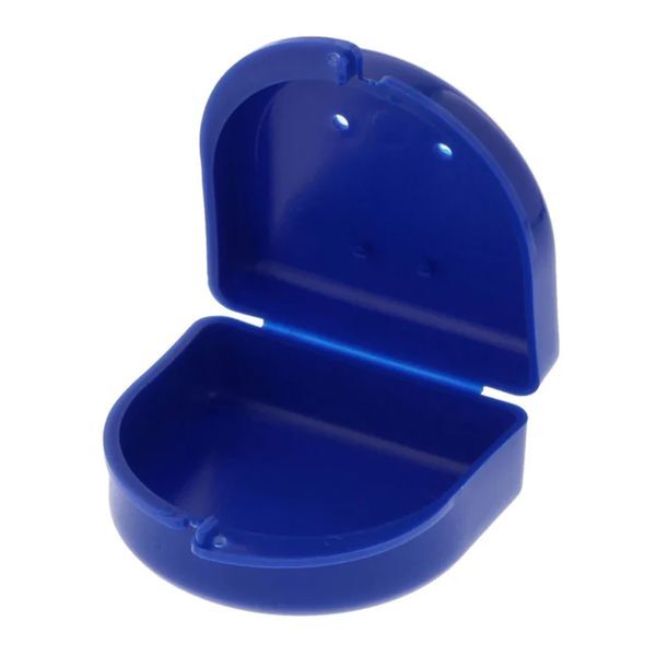Bo-Box Blue Orthodontic Retainer Cases, 10 Boxes