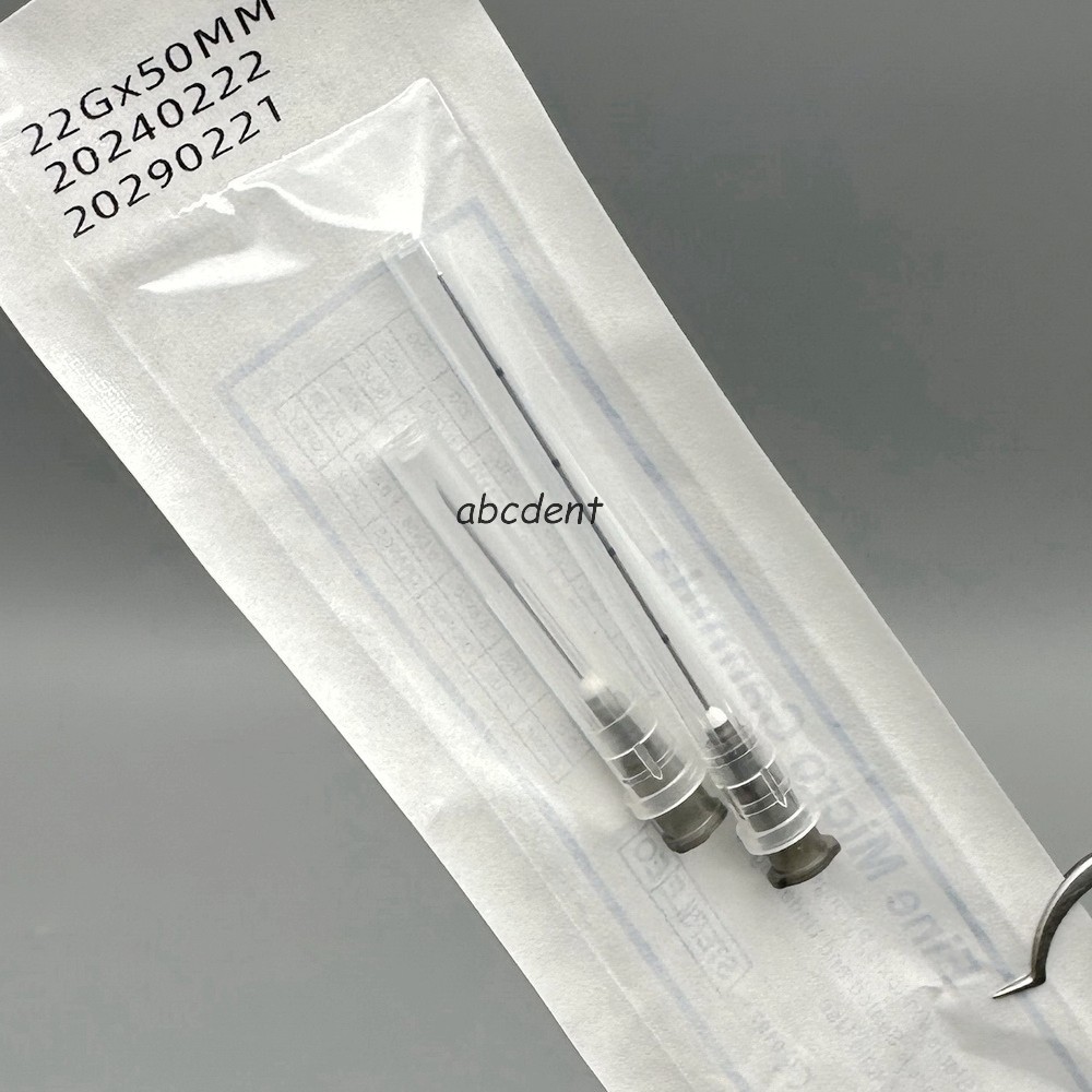 Sterile Micro Cannula With Puncture Blunt Tip for Fillers Needle Syringe Tips