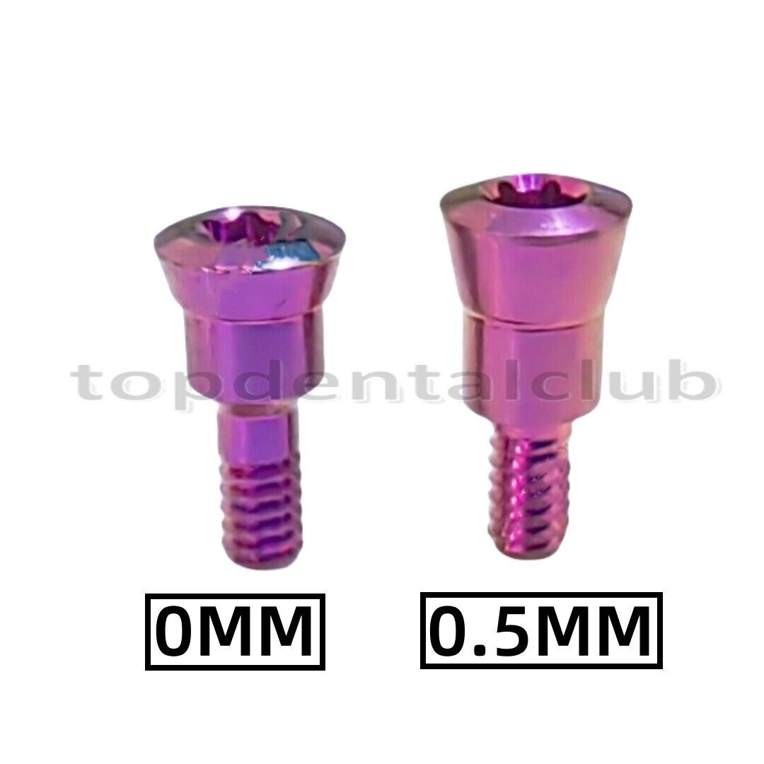 RC Dental Closure Screw RC Healing Cap Abutment Height 0/0.5mm Fits Straumann IT